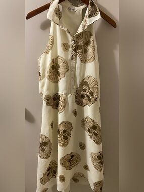 Skull Print Summer Dress